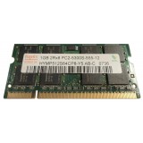 Memorie laptop sodimm Hynix 1GB PC2-5300 DDR2-667MHz non-ECC Unbuffered CL5 200-Pin Dual Rank HYMP512S64CP8-Y5-AB-T